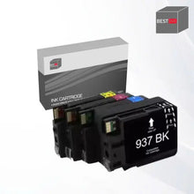 Load image into Gallery viewer, Singapore Stock Bestink 937 Black 937 Cyan 937 Yellow 937 Magenta  Ink Cartridges Bestink.sg