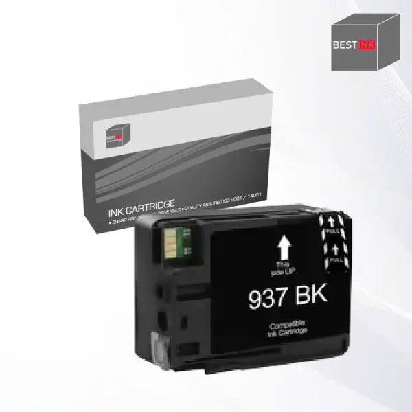 Singapore Stock Bestink 937 Black 937 Cyan 937 Yellow 937 Magenta  Ink Cartridges Bestink.sg