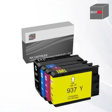 Load image into Gallery viewer, Singapore Stock Bestink 937 Black 937 Cyan 937 Yellow 937 Magenta  Ink Cartridges Bestink.sg