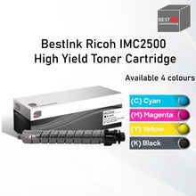 Load image into Gallery viewer, Singapore Stock Bestink IMC2500 Black Cyan Magenta Yellow Toner Bestink.sg