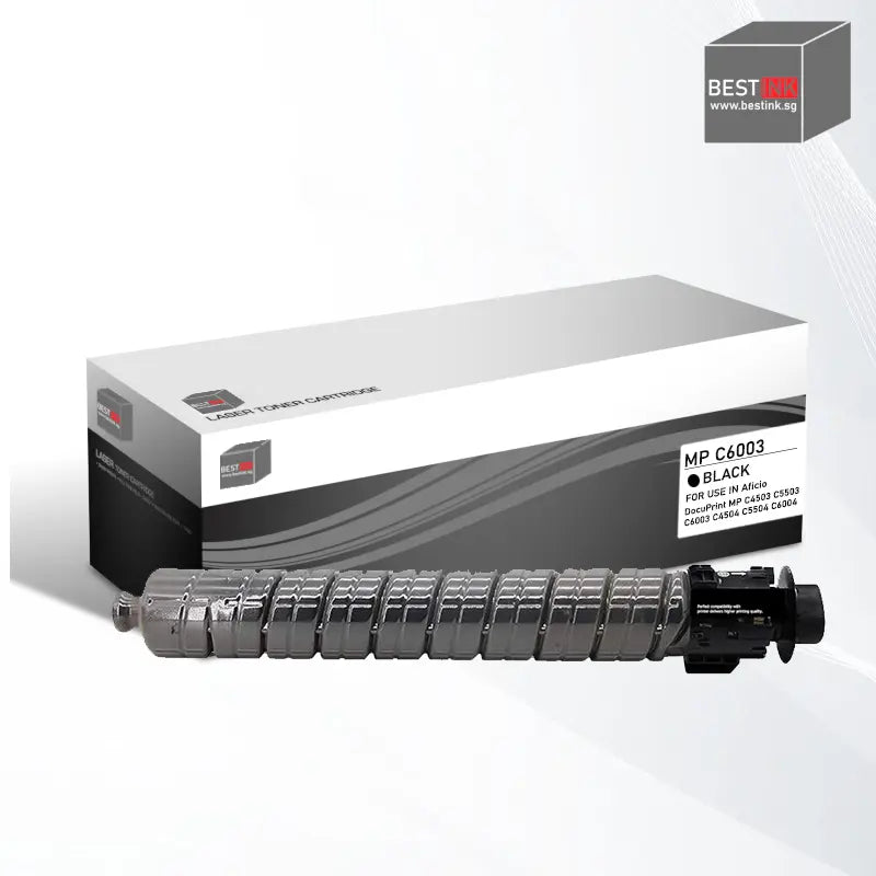 Singapore Stock Bestink MP C6003 MPC6003 Black Cyan Magenta  Yellow Toner Cartridge Bestink.sg