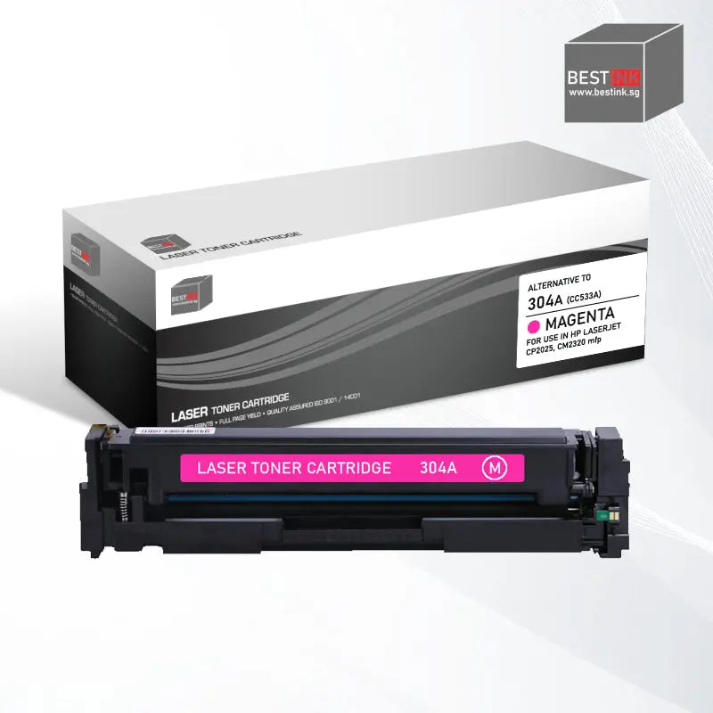 Bestink 304A Black Cyan Magenta Yellow Toner Bestink.sg