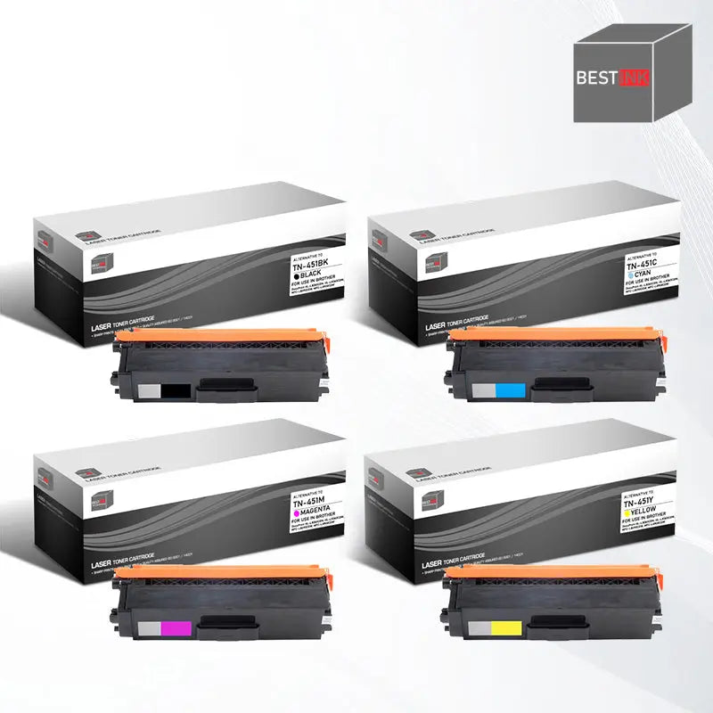 Bestink TN-451 Black Cyan Magenta Yellow Toner Cartridge Bestink.sg