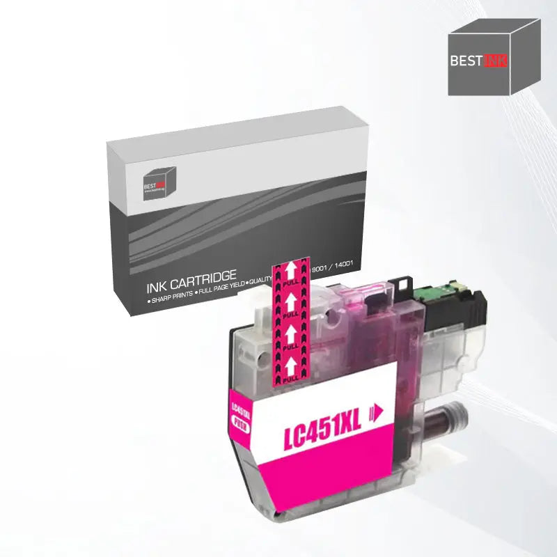 Bestink LC451XL Black Cyan Magenta Yellow Ink Cartridges lc451xl lc451 Bestink.sg
