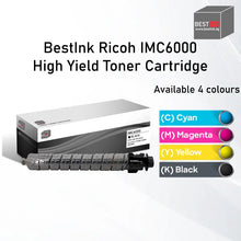 Load image into Gallery viewer, Singapore Stock Bestink IMC6000 Black Cyan Magenta Yellow Toner Bestink.sg