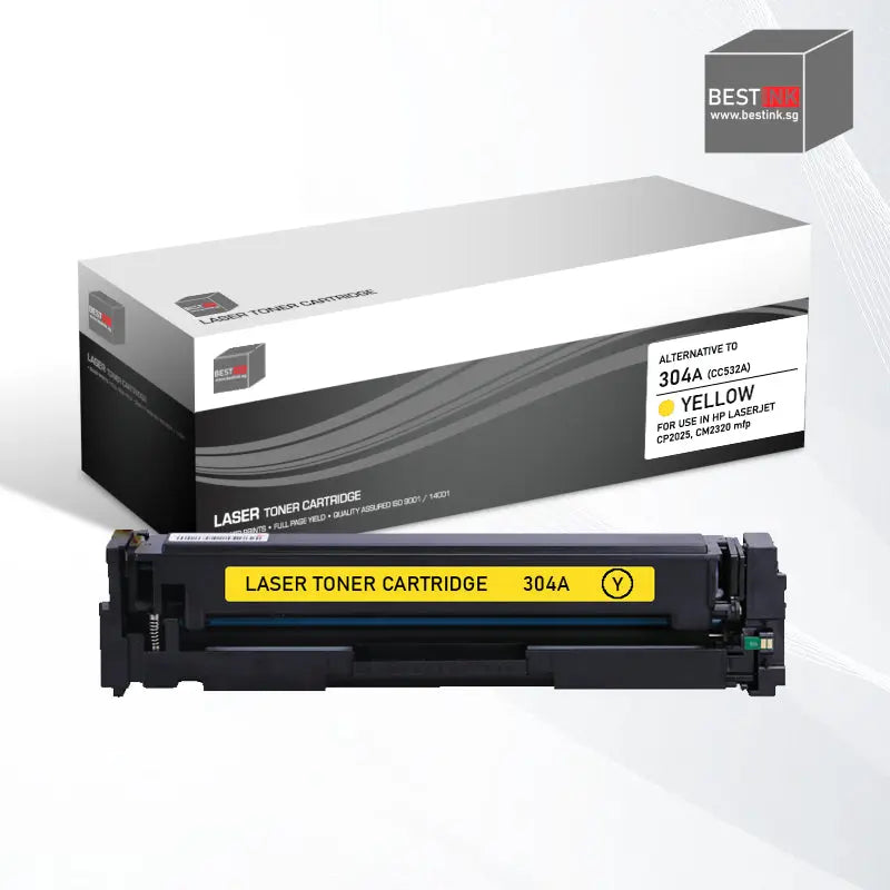 Bestink 304A Black Cyan Magenta Yellow Toner Bestink.sg
