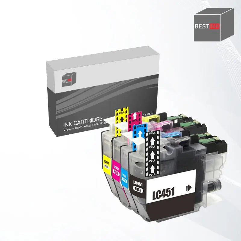 Bestink LC451 Black Cyan Magenta Yellow Ink Cartridge Bestink.sg