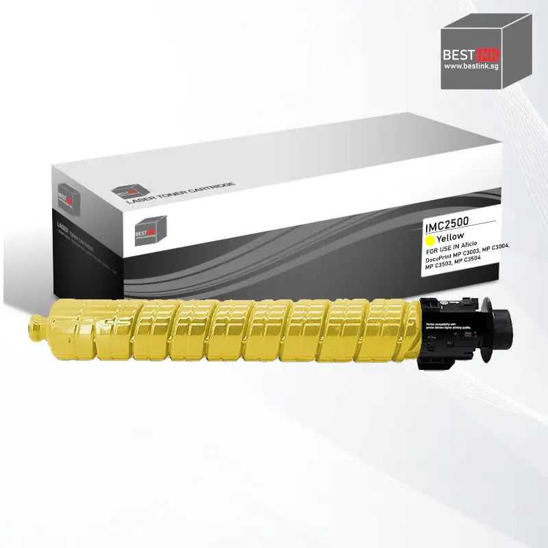 Singapore Stock Bestink IMC2500 Black Cyan Magenta Yellow Toner Bestink.sg