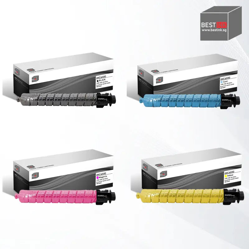 Singapore Stock Bestink IMC6000 Black Cyan Magenta Yellow Toner Bestink.sg