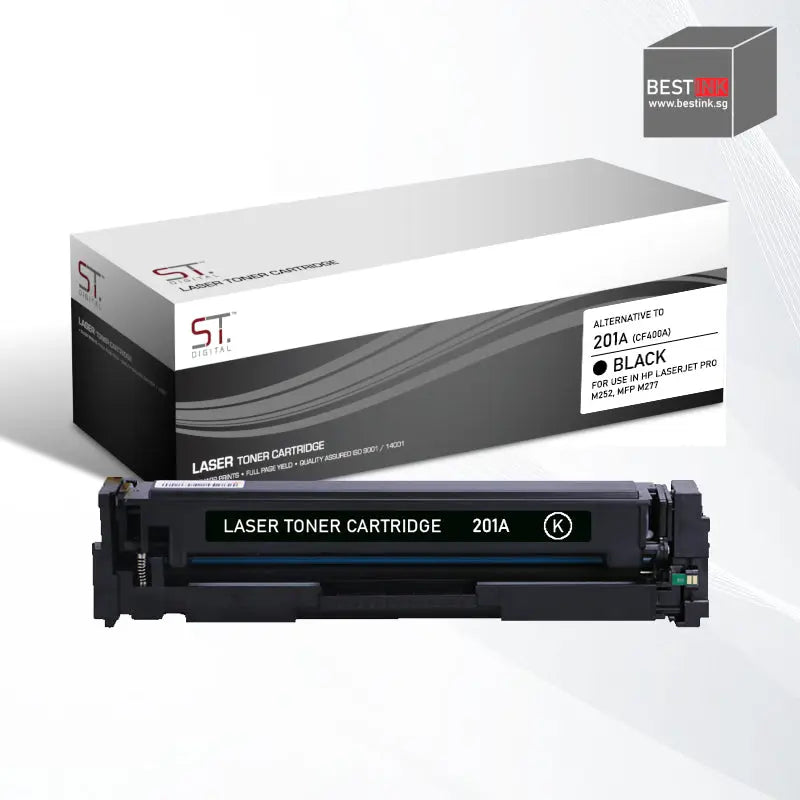 Bestink 201A Black Cyan Magenta Yellow Toner Cartridge Bestink.sg
