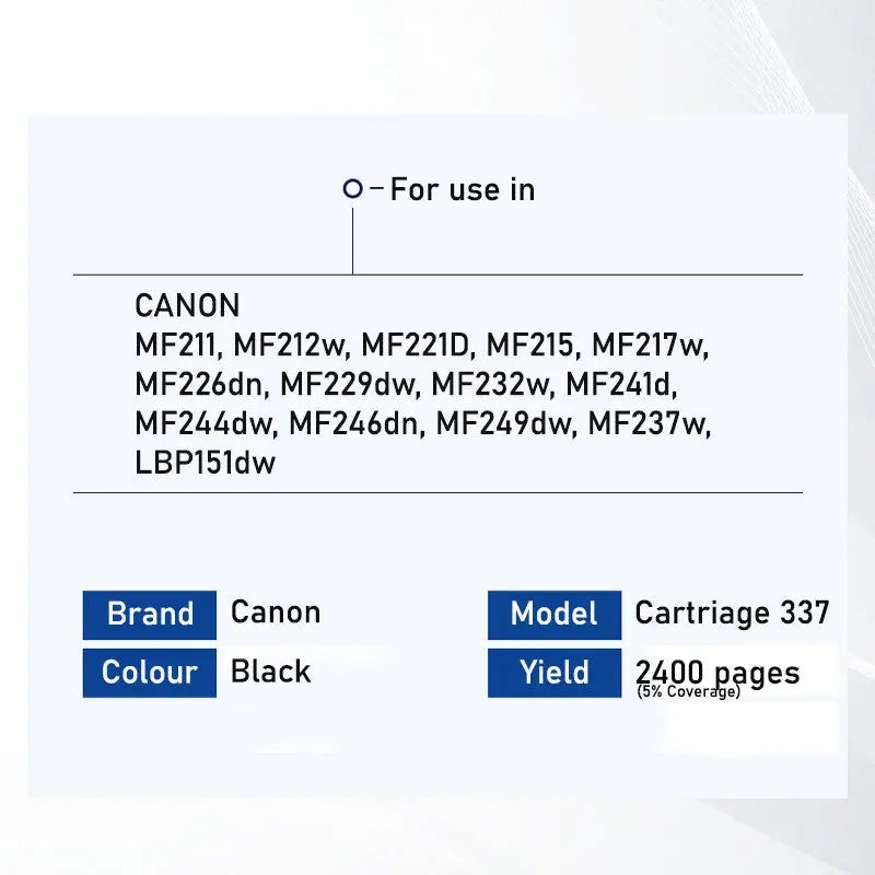 Bestink 337 Black Toner Cartridge Bestink.sg