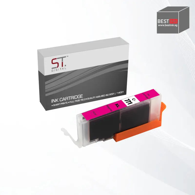 Bestink Black Cyan Magenta Yellow Grey PGI-770XL PGBK CLI-771XL 770XL 771XL High Yield Color Ink Bestink.sg