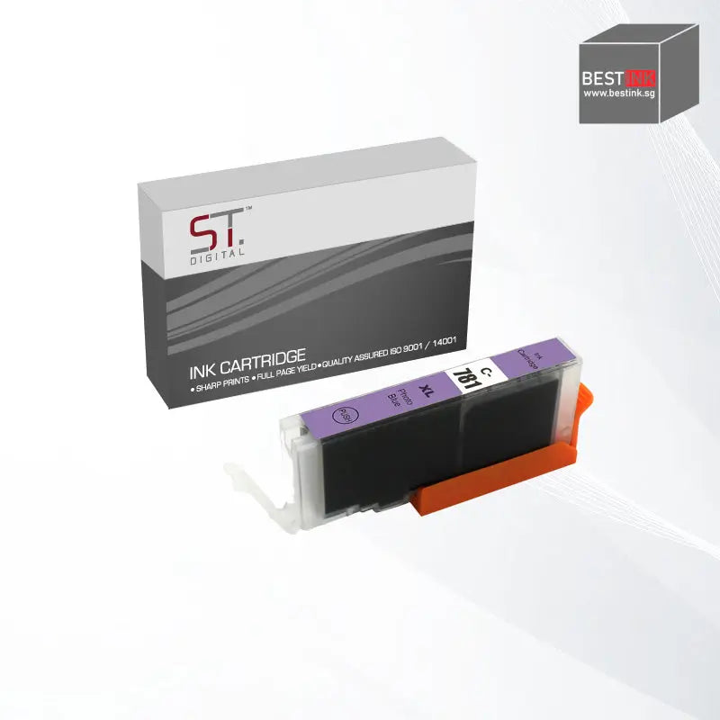 Bestink Black Cyan Magenta Yellow Photo Blue PGI-780XL PGBK CLI-781XL 780XL 781XL High Yield Color Ink Bestink.sg