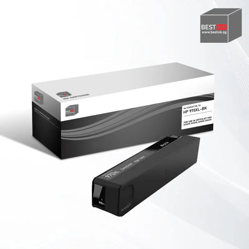 Bestink 970XL 971XL High Yield Black Cyan Magenta Yellow Ink Cartridge for use in Officejet Pro X476dw X451dw X576dw X551dw 476dw 451dw 576dw 551dw Bestink.sg