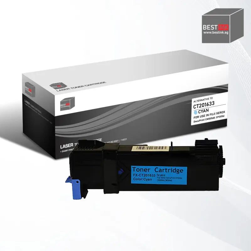 Bestink CT201632 CT201633 CT201634 CT201635 Black Cyan Magenta Yellow Toner Cartridge for use in DocuPrint CP305D CM305DF Bestink.sg