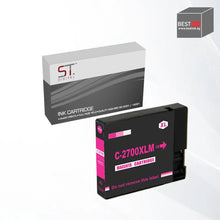 Load image into Gallery viewer, Bestink Black Cyan Magenta Yellow PGI-2700XL 2700XL High Yield Color Ink Bestink.sg