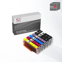 Load image into Gallery viewer, Bestink Black Cyan Magenta Yellow Photo Blue PGI-780 PGBK CLI-781 780 781 High Quality Color Ink Bestink.sg