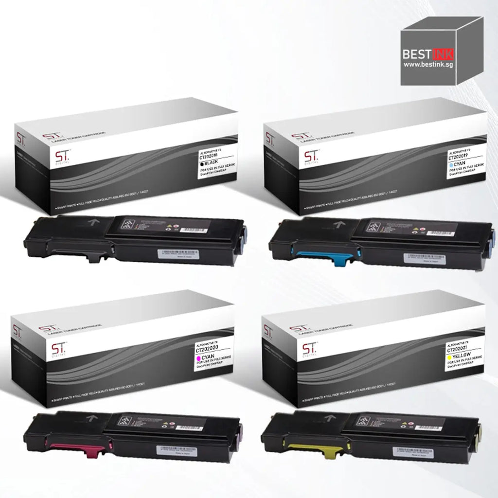 Bestink CT202018 CT202019 CT202020 CT202021 High Quality Black Cyan Magenta Yellow Toner Cartridge Bestink.sg