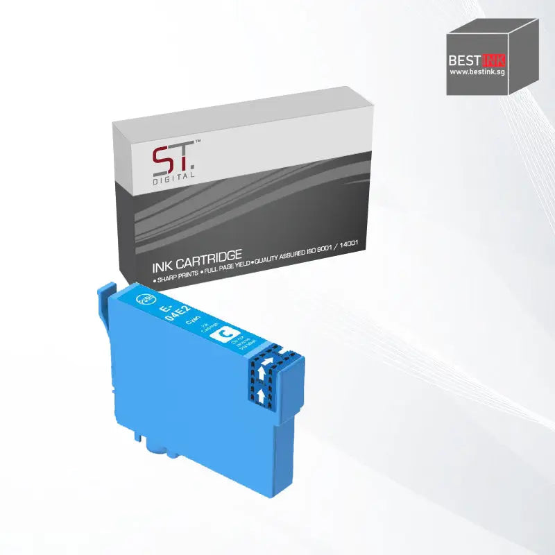 Bestink 04E 04 E Black Cyan Magenta Yellow Color Ink T04E Bestink.sg