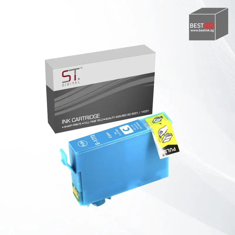 Bestink T177 177 Black Cyan Magenta Yellow Color Ink T1771 T1772 T1773 T1774 C13T177190 C13T177290 C13T177390 C13T177490 Bestink.sg