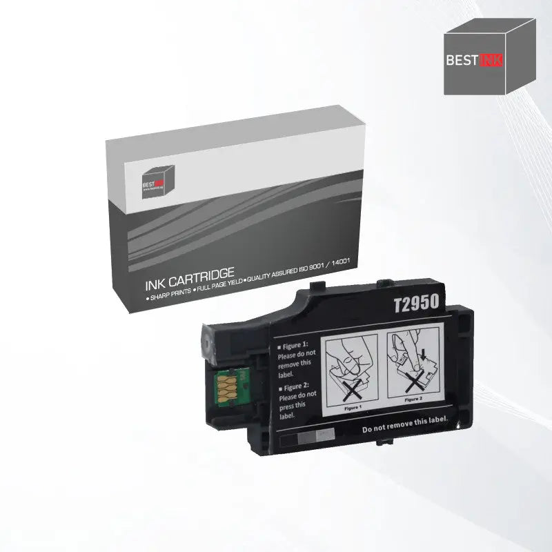 Bestink T289 T290 T2950 Black Colour Ink Cartridge Maintenance Box for WorkForce WF-100 WF100 289 290 2950 Bestink.sg