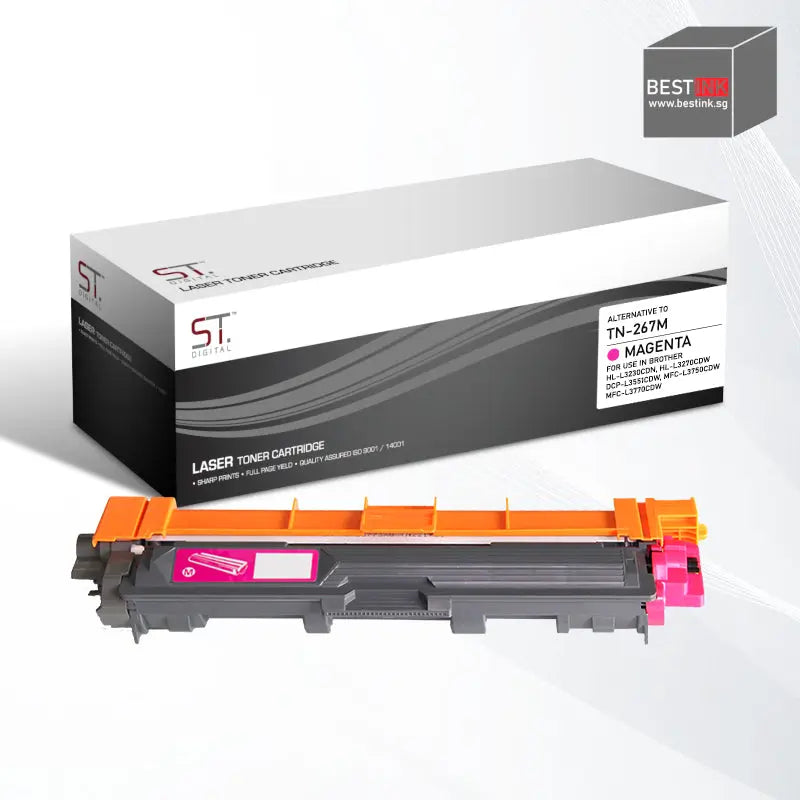 Bestink TN-267 Black Cyan Magenta Yellow Toner Cartridge Bestink.sg