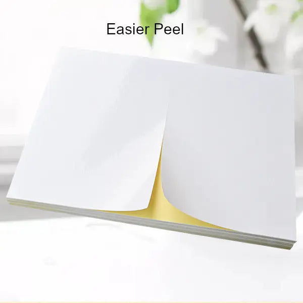 Bestink A5 High Quality Pre Cut Sticker Paper for Waybill Printing 50pcs 100pcs Bestink.sg