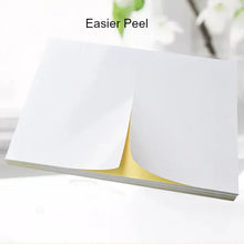 Load image into Gallery viewer, Bestink A5 High Quality Pre Cut Sticker Paper for Waybill Printing 50pcs 100pcs Bestink.sg