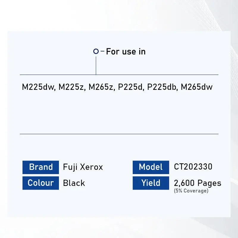 Bestink CT202330 High Yield Black Toner Cartridge Bestink.sg