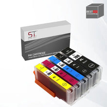 Load image into Gallery viewer, Bestink Black Cyan Magenta Yellow Photo Blue PGI-780XL PGBK CLI-781XL 780XL 781XL High Yield Color Ink Bestink.sg